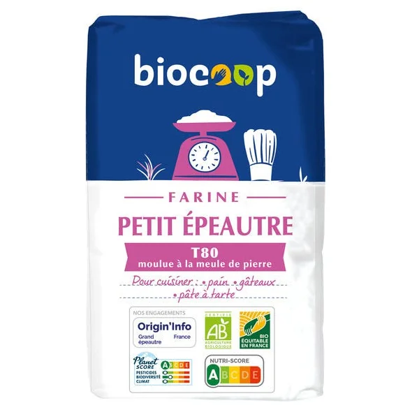 Farine de petit épeautre T80 1kg