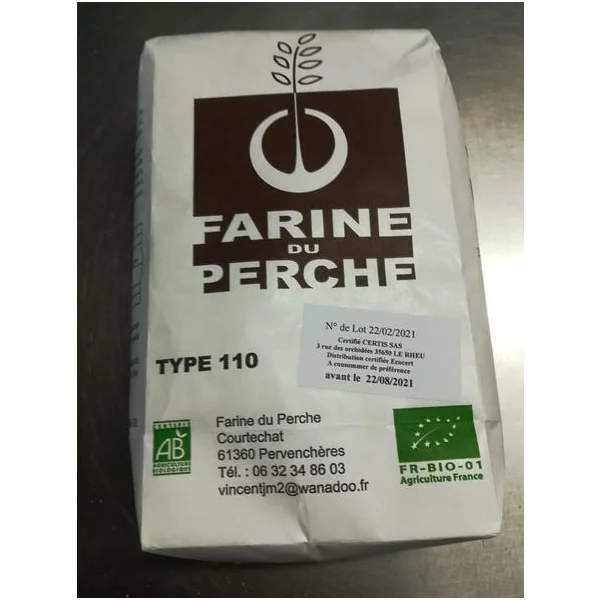 Farine du Perche - T 110 - 1 kg
