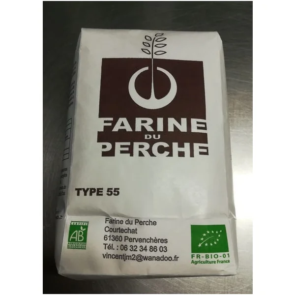Farine du Perche - T 55 - 1 kg