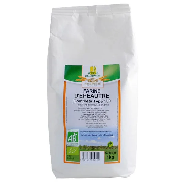 Farine d'épeautre complète 1kg