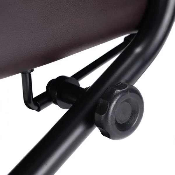 Fauteuil relax inclinable avec repose-pieds siège de salon chaise de bureau-Noir
