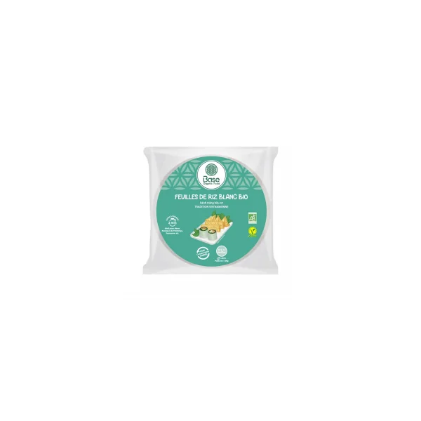 Feuilles de riz blanc bio - 100g