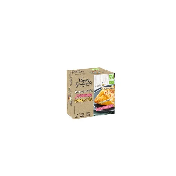Feuilleté jambon emmental (2) 220g
