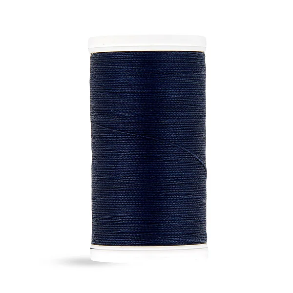 Fil LASER en coton bleu marine 100m
