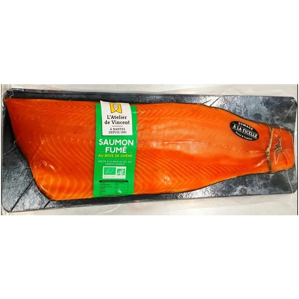 Filet saumon fumé ficelle
