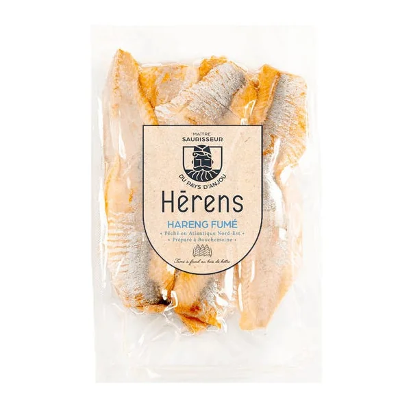 Filets de hareng fumé doux (5) 200g