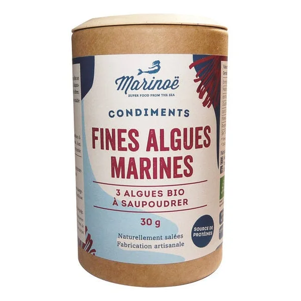 Fines algues marines paillettes 30g