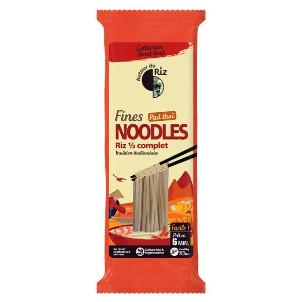 Fines noodles de riz 1/2 complet 170g
