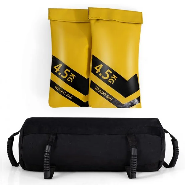 Fitness Sacs de Sable Lourds Haltérophilie pour l'Entraînement Renforcé pour Musculation Exercise 9 KG