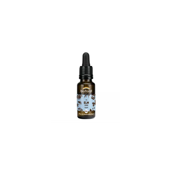 Fleur de Bach n°11 - Elm, Orme bio - Compte goutte 20ml