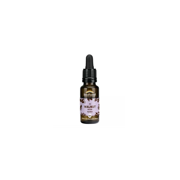 Fleur de Bach n°33 - Walnut, Noyer bio - Compte goutte 20ml