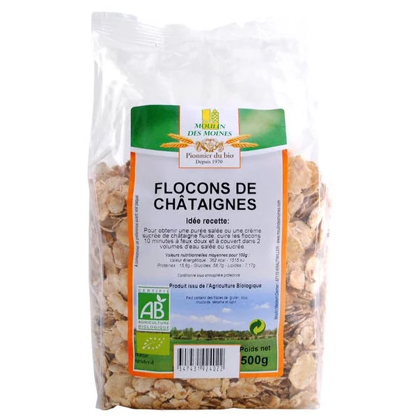 Flocons de châtaigne 500g