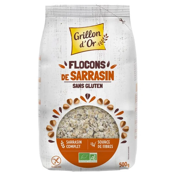 Flocons de sarrasin sans gluten 500g