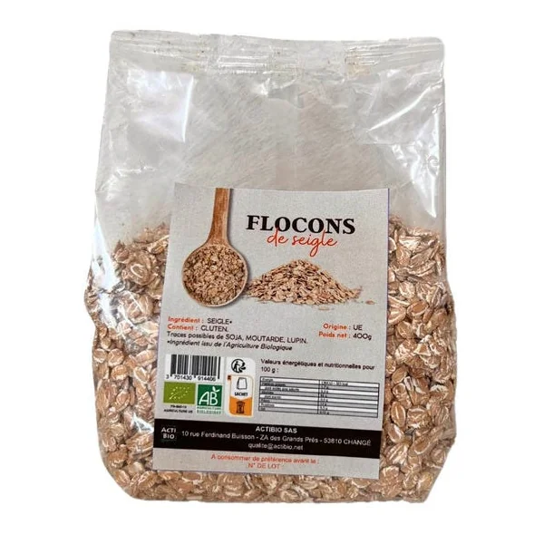 Flocons de seigle 400g