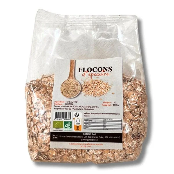 Flocons d'épeautre 400g