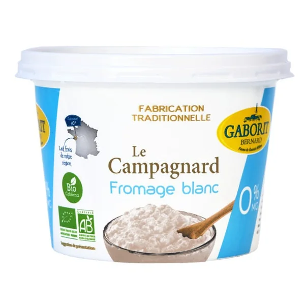 Fromage blanc campagnard 0% 500g
