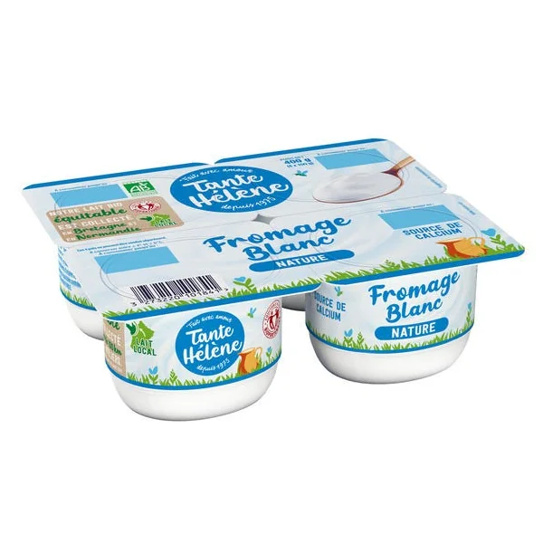 Fromage blanc nature 3.6%MG 4x100g