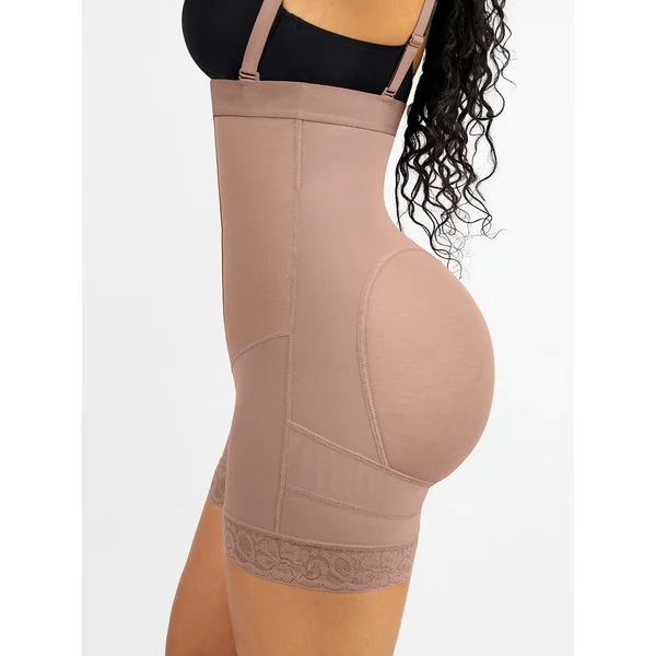 Gaine Latex en Dentelle, Rehausse Fessier | À commander sur Mon Ventre Plat