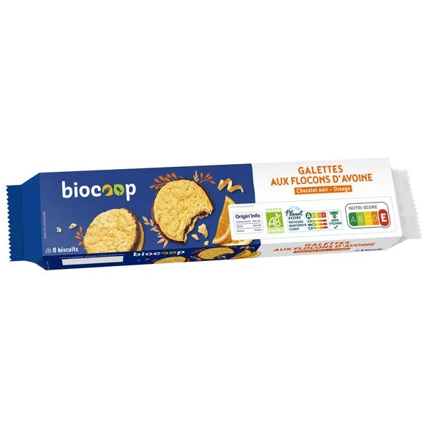 Galette avoine orange chocolat noir 150g