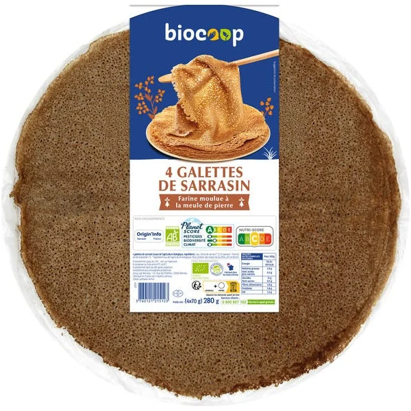 Galettes sarrasin (4) 280g