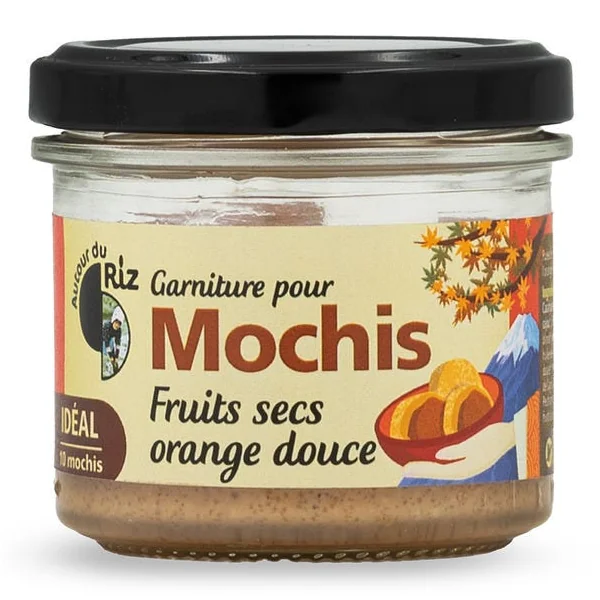 Garniture pour mochis fruits secs orange douce 100g