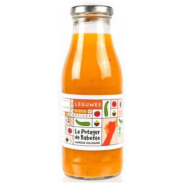 Gaspacho légumes d'été épicés 49cl
