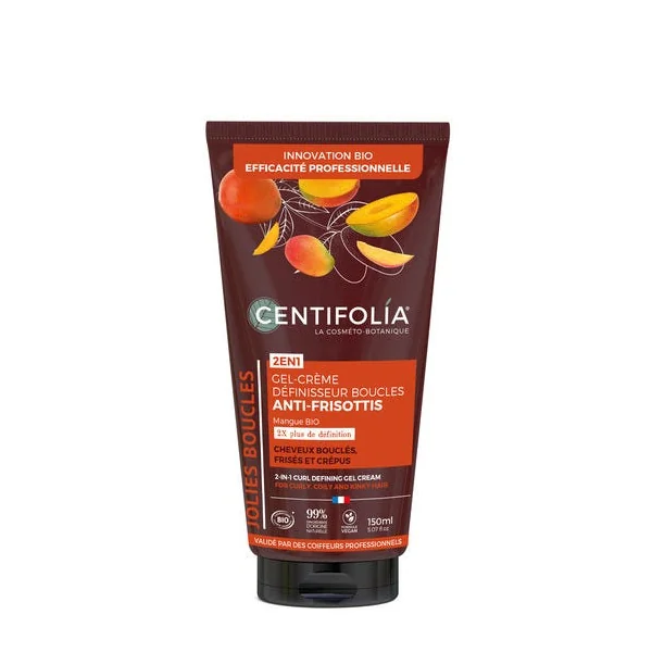 Gel crème 2 en 1 anti-frisottis 150ml