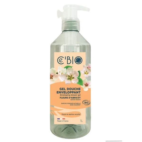 Gel douche fleurs d'abricot 1l