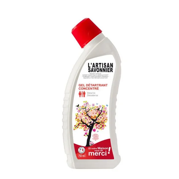 Gel détartrant concentré menthe 750ml