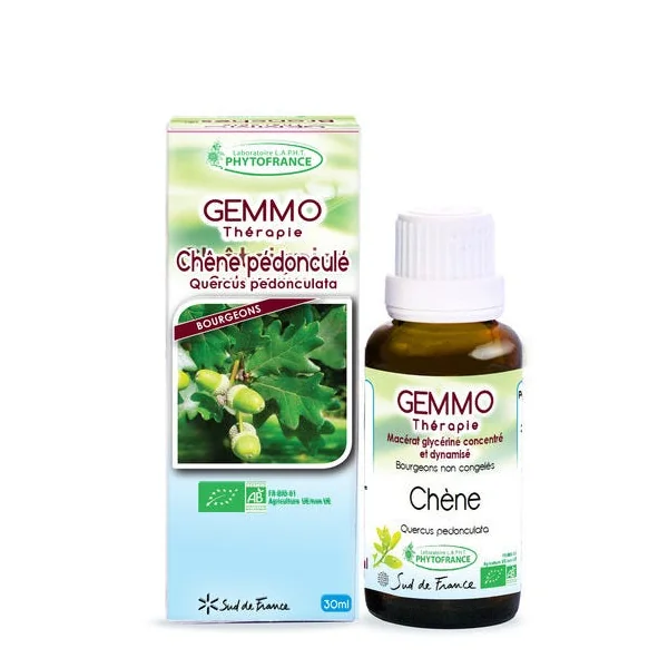 Gemmothérapie Chêne pédonculé bourgeon 30ml