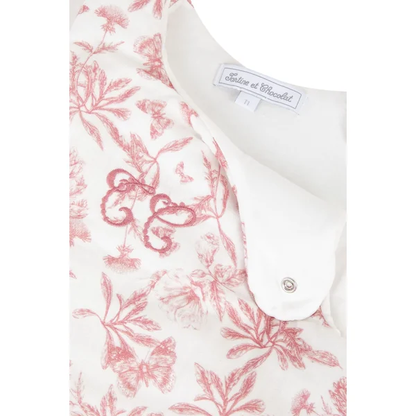 Gigoteuse Toile de Jouy Tartine et Chocolat - Soins Bébé Naturels & Produits Maman Après Naissance