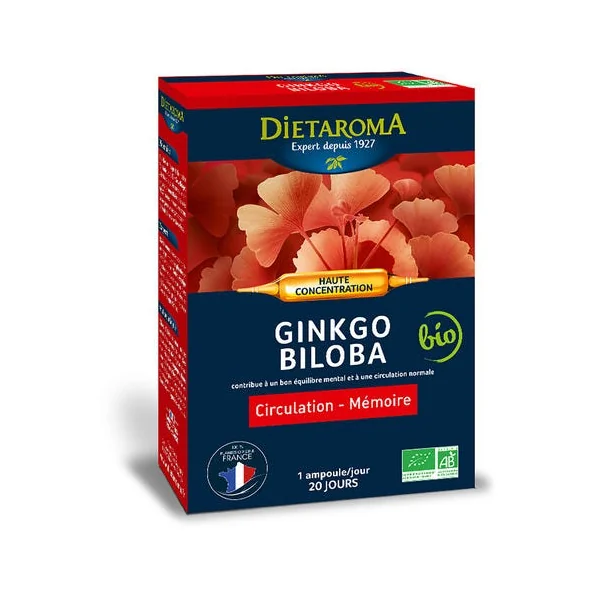 Ginkgo Biloba CIP ampoule (20) 200ml