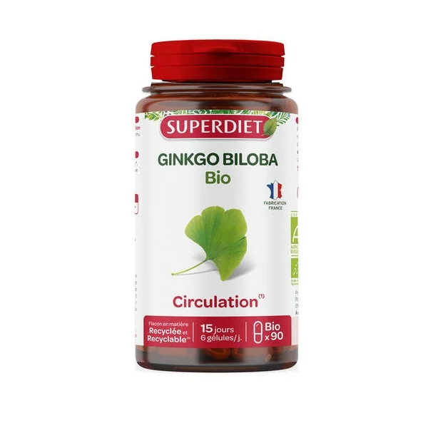 Ginkgo biloba gélule 90x304mg