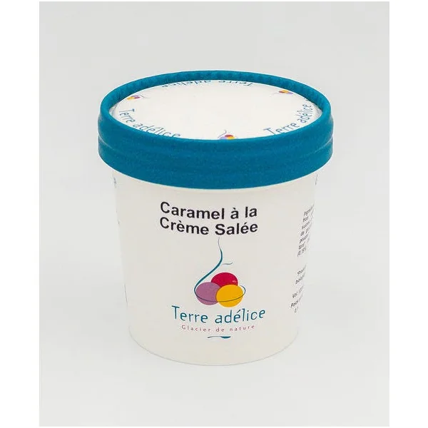 Glace caramel à la crème salée 100g