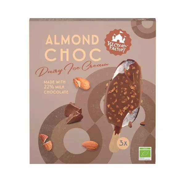 Glace vanille chocolat amande (3) 291g