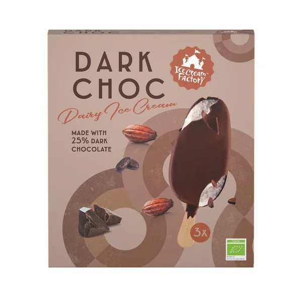 Glace vanille chocolat noir (3) 291g