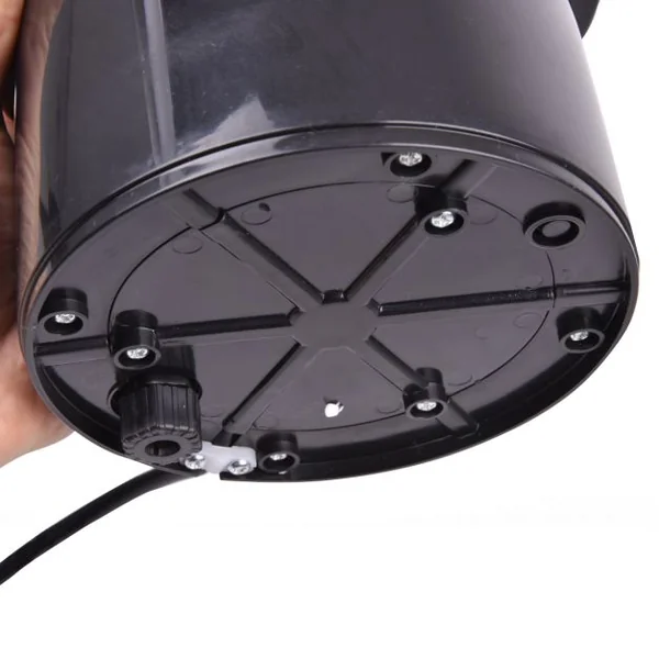 GOPLUS Broyeur de déchets alimentaires, en Fer, Silencieux, Grande Capacité 750 ml, 2600r/min, 21 x 11x 30 cm, Noir