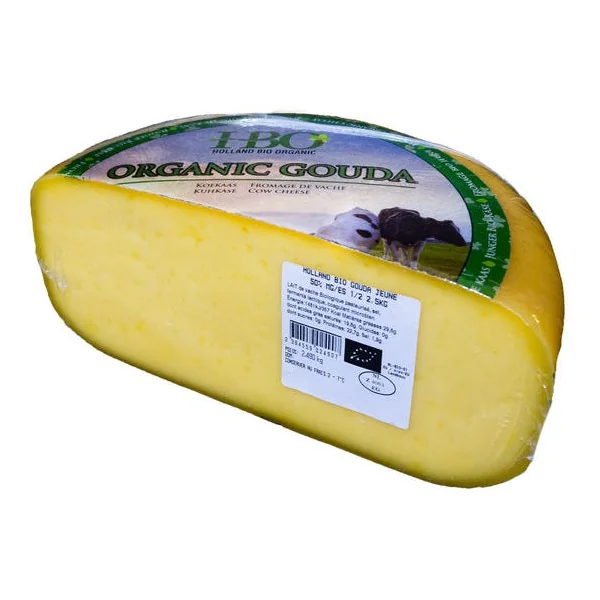 Gouda jeune lait past 34% MG