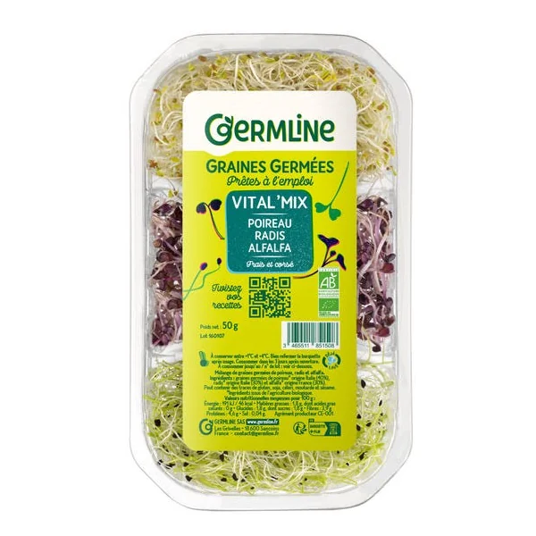 Graines germées Vital'mix 50g