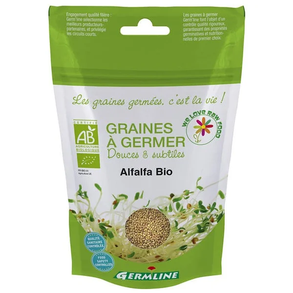 Graines à germer alfalfa