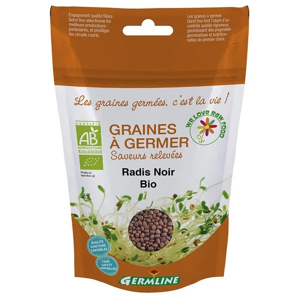Graines à germer radis noir