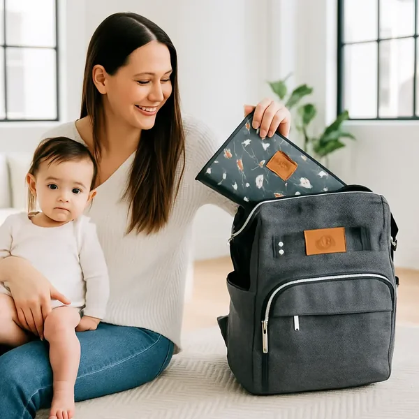 Grand sac a langer | Incontournable - Soins Bébé Naturels & Produits Maman Après Naissance