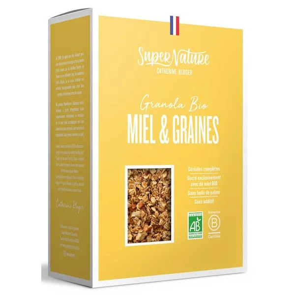 Granola miel & graines 350g