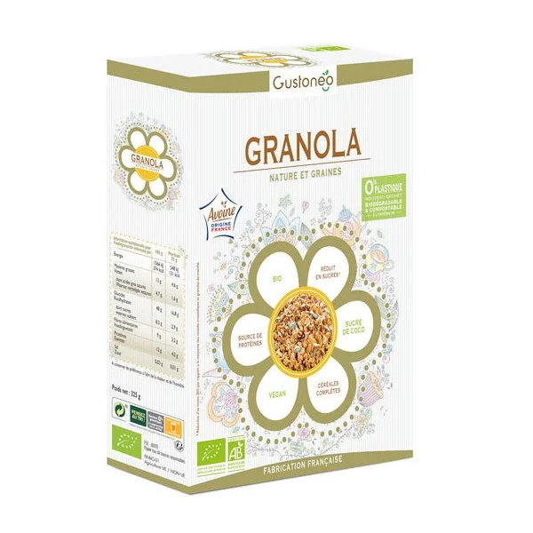 Granola nature et graines 325g