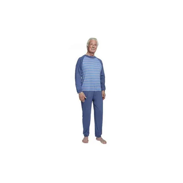 GRENOUILLERE MANCHES LONGUES RAYE MARINE TAILLE 5 - Oplus Médical