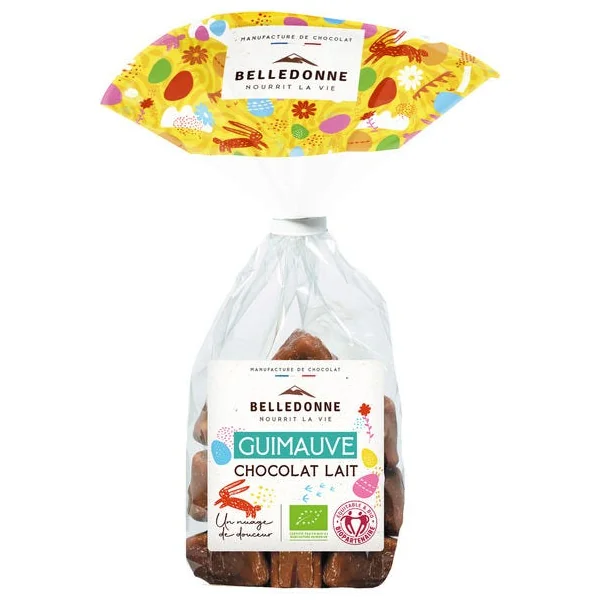 Guimauve enrobée chocolat lait 50g