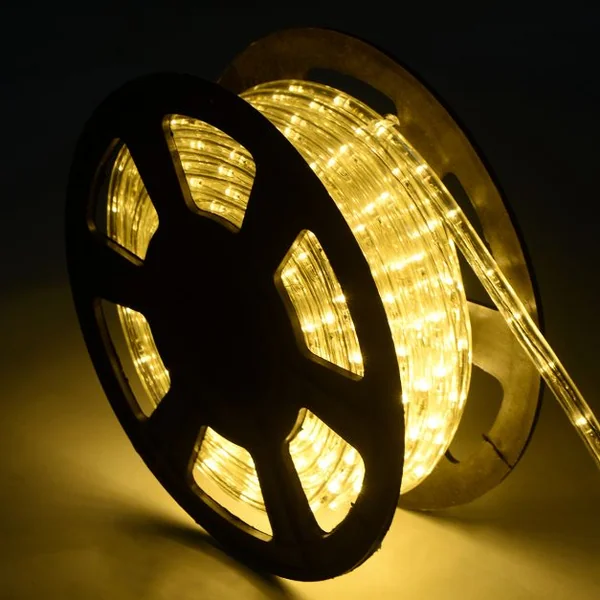 Guirlande lumineuse LED 10 M Décoration lumineuse intérieur et extérieur, LED 15 000 h, Dia. 10.5 mm, Couleur blanc chaud