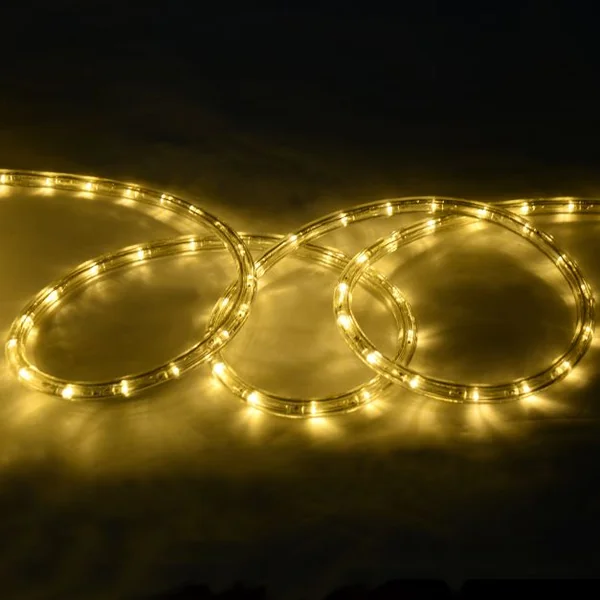 Guirlande lumineuse LED 10 M Décoration lumineuse intérieur et extérieur, LED 15 000 h, Dia. 10.5 mm, Couleur blanc chaud