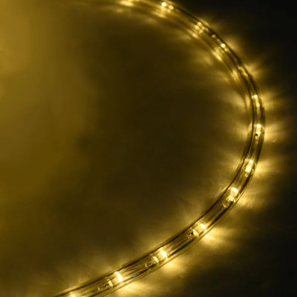 Guirlande lumineuse LED 10 M Décoration lumineuse intérieur et extérieur, LED 15 000 h, Dia. 10.5 mm, Couleur blanc chaud