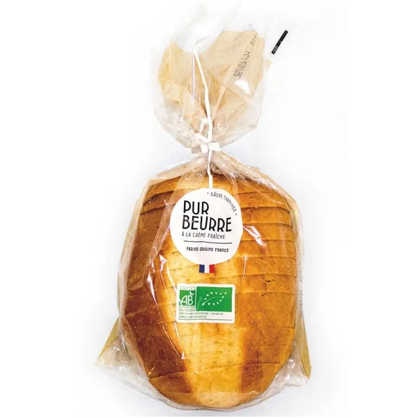Gâche tranchée pur beurre 400g